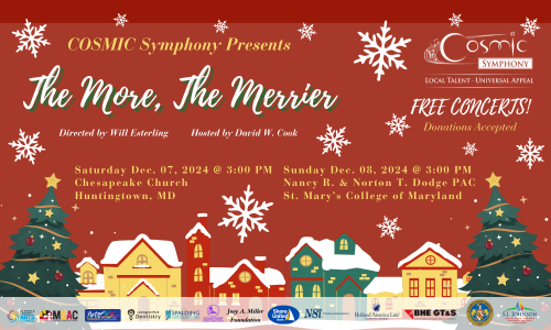 COSMIC Symphony’s concert titled The More the Merrier